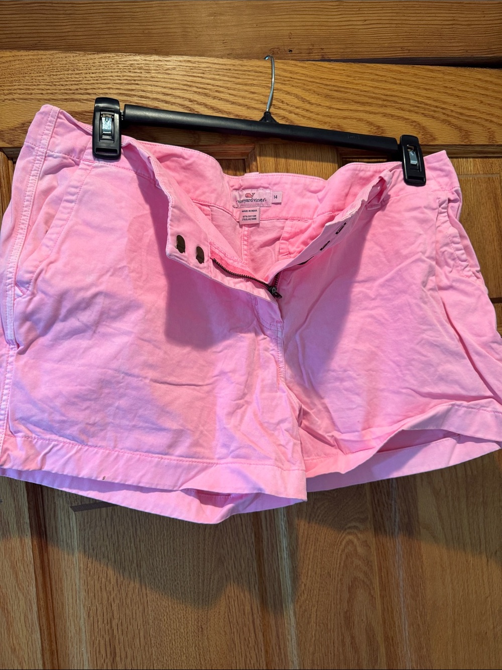 Vineyard Vines Light Pink Cotton Bermuda Shorts